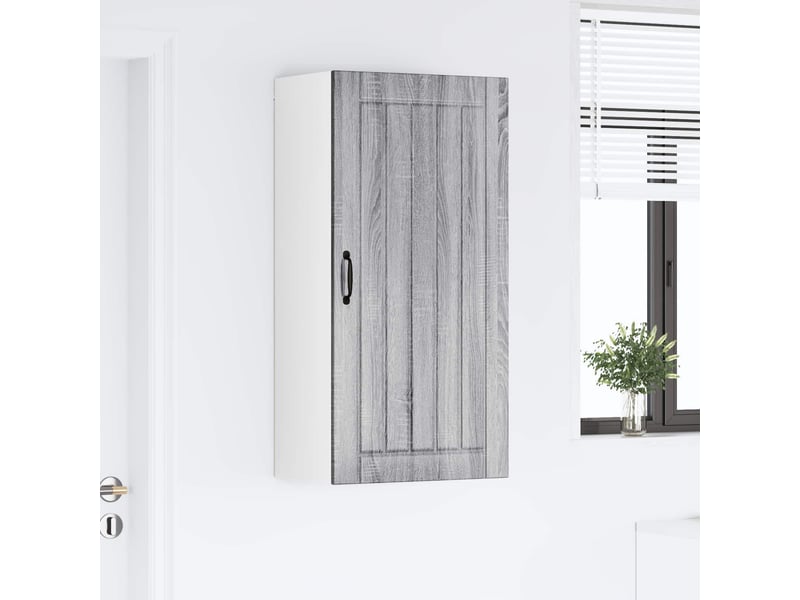  Meuble mural de cuisine, armoire de cuisine sonoma gris 50x31x100cm  - Conforama D