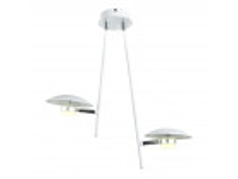  Fabrilamp ciudad del cabo, suspension, moderne, led, 12 w, 1080 lm, 4000 k, blanc-argenté, 52 x 49 x 15 cm 153692074 - Conforama D