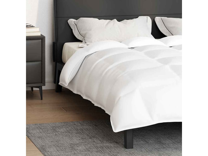  Duvet d'hiver - couette 200 x 200 cm hiver - couette plume blanc respirant  - Conforama E