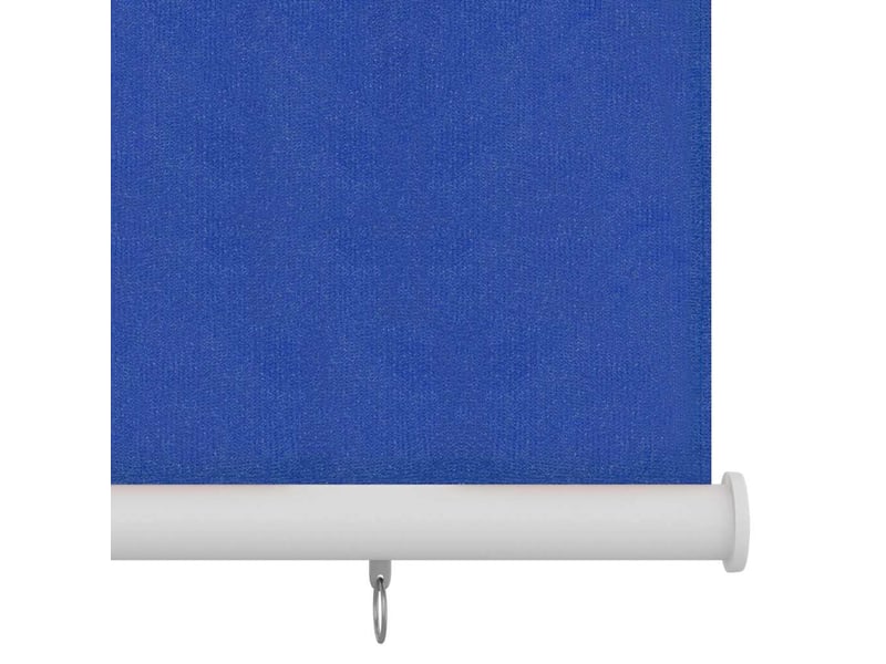 Store enrouleur, store roulant d'extérieur 185 (l) x 230 (h) cm bleu hdpe cf47367 - Conforama C