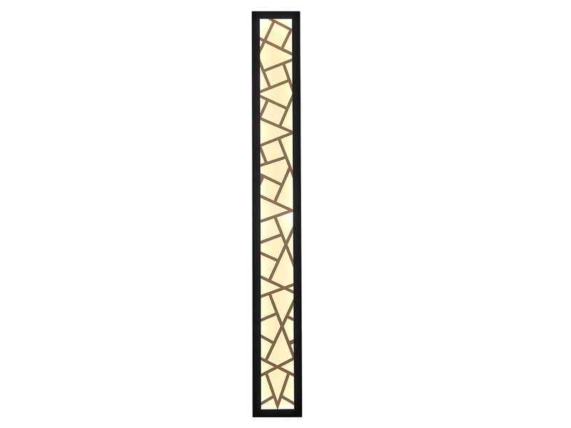  Applique murale longue étanche ip65 eclairage mural led intérieure et extérieure aluminium  l60cm  - Conforama A