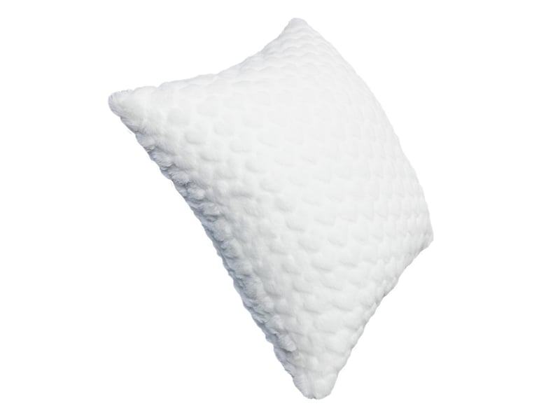 Coussin blanc 45 cm 45 cm ALMA - Conforama C