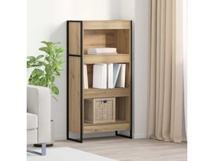 Bibliotheque coloris bois clair <strong></strong> <strong></strong> - 60 cm x 121 cm