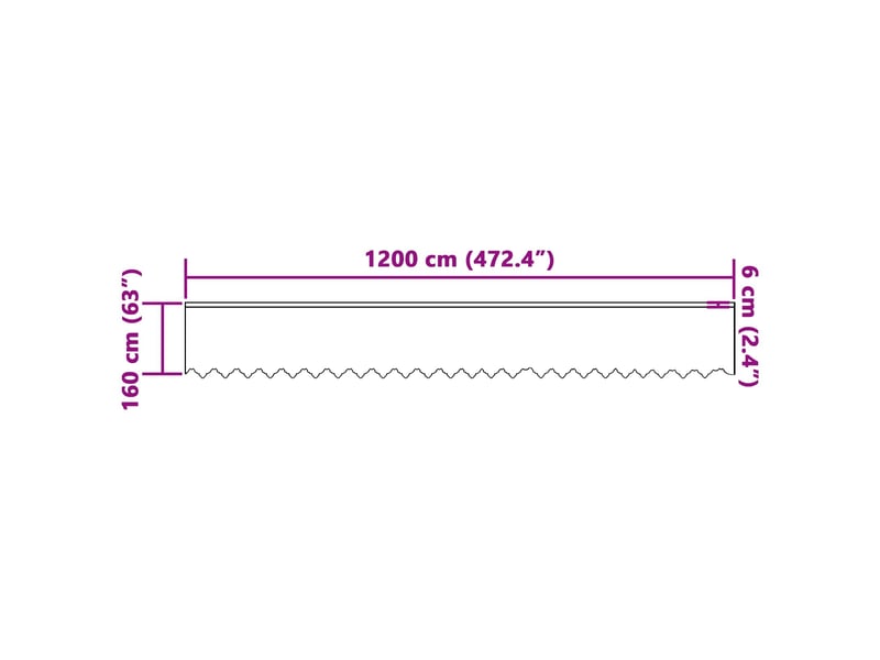  Rideau en dentelle, rideau ajouré, voilage blanc 160 x 1200 cm polyester cf43676  - Conforama E