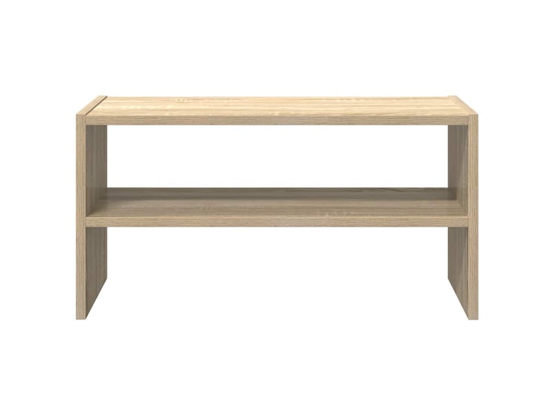  Meuble à chaussures, étagère à chaussures empilable chêne sonoma 60x30x30,5 cm  - Conforama D