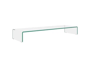 Meuble tv coloris transparent 100 cm <strong></strong>  <strong></strong>