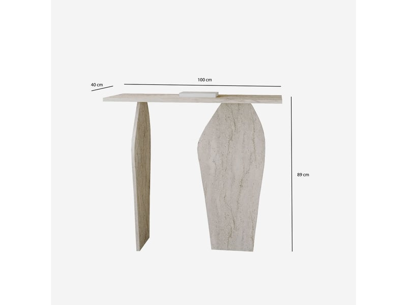  Console d'entrée moderne en bois arya  - Conforama C