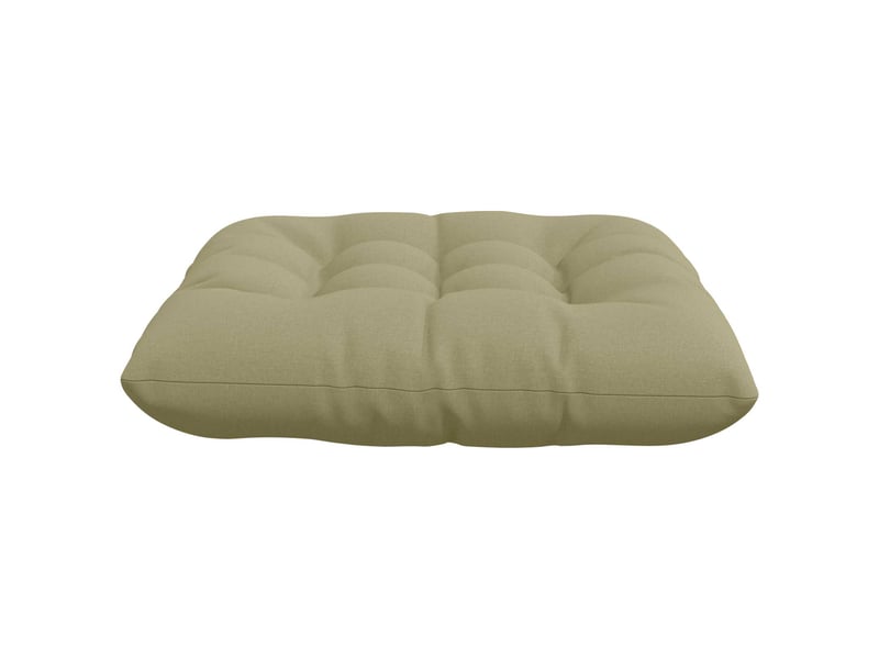 Lot de 4 coussins de siège, coussins d'assise vianen 100 % polyester vert clair cf60849 - Conforama D