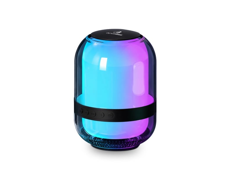 Dynabass - dbe25 - enceinte portable led - bluetooth 5.4 - éclairage rgb  - Conforama D