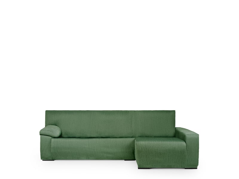 Housse de canapé apolo, méridienne mini, accoudoir long droit (vue de face) c04  - Conforama A