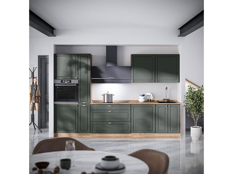  Vicco elément haut de cuisine, vert or campagne, 60cm  - Conforama E