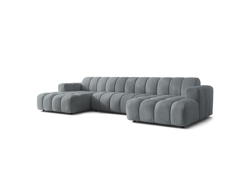  Canapé d'angle aenis, tkanina strukturalna gris  - Conforama A