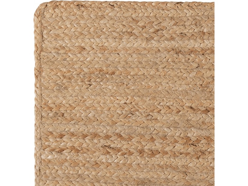  Tapis rectangulaire en jute tissé, idéal pour la cuisine, la chambre et le salon, décoration intérieure de style bohème, 80 x 50 cm  - Conforama E