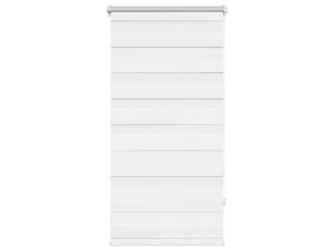 Store vénitien zebra, store de fenêtre 80,9 x 150 cm, largeur du tissu 76,7 cm, blanc cf48209
