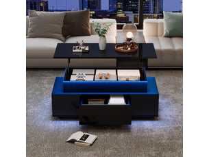 Table basse  coloris noir <strong></strong> <strong></strong>