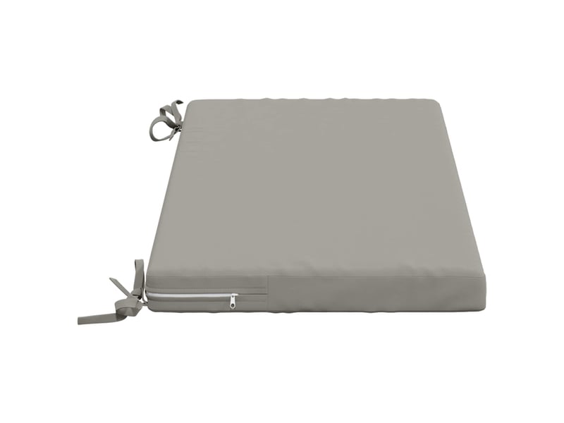 Coussin de banc, coussin d'assise, coussin de canapé soest 100 % polyester gris 60 x 40 x 5 cm cf53301  - Conforama D