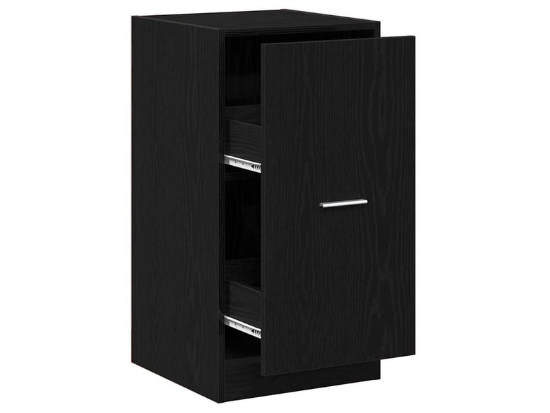  Meuble de rangemenrt, cabinet de pharmacie chêne noir 40 x 41 x 77.5 cm  - Conforama A
