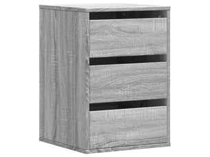 Commode 1 tiroir(s) <strong></strong> <strong></strong> coloris gris largeur 40 cm