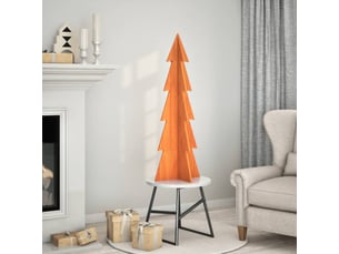 Arbre de noël, sapin de noël en bois pour décoration 112 cm bois de pin massif