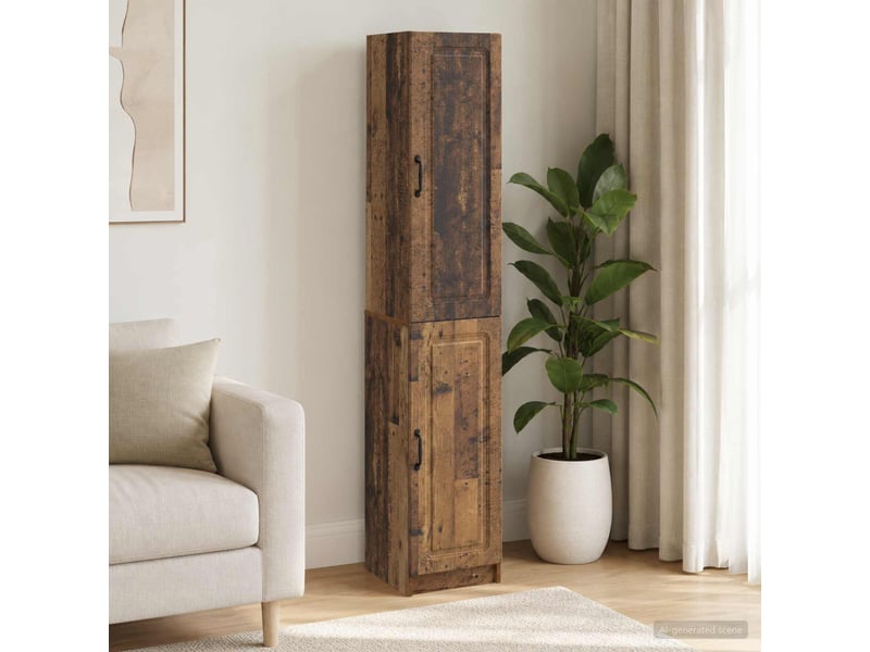  Buffet - ensemble de meubles 2 pc bois ancien bois d'ingénierie  - Conforama B