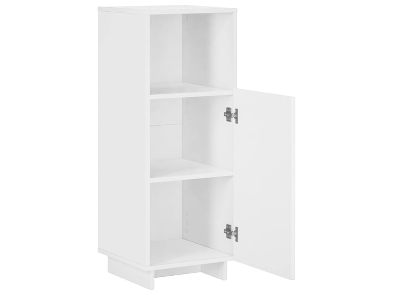  Armoire de salle de bain, meuble de rangement blanc 36.5x38x95 cm  - Conforama C