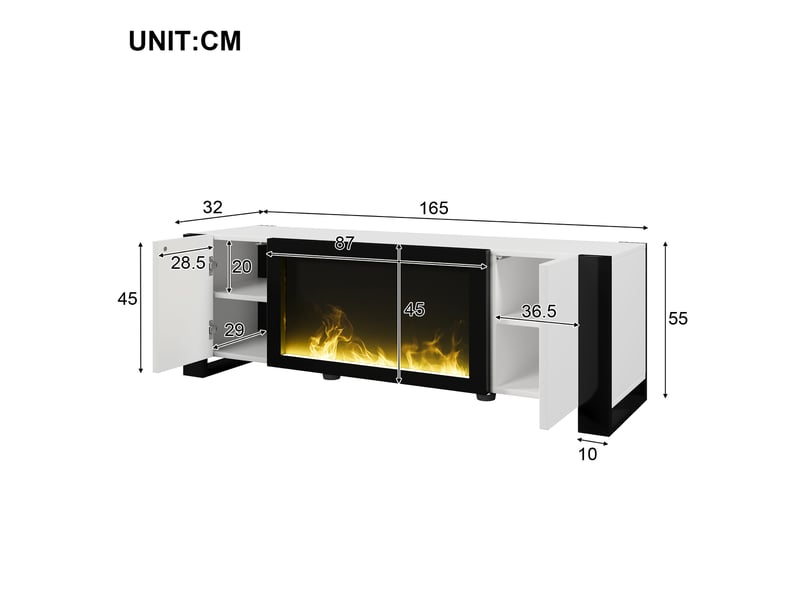  Lit mezzanine enfant en bois massif avec échelle, toboggan et fenêtre, lit cabane avec rambarde de sécurité, cadre en bois massif, blanc, 90x200 cm  - Conforama C